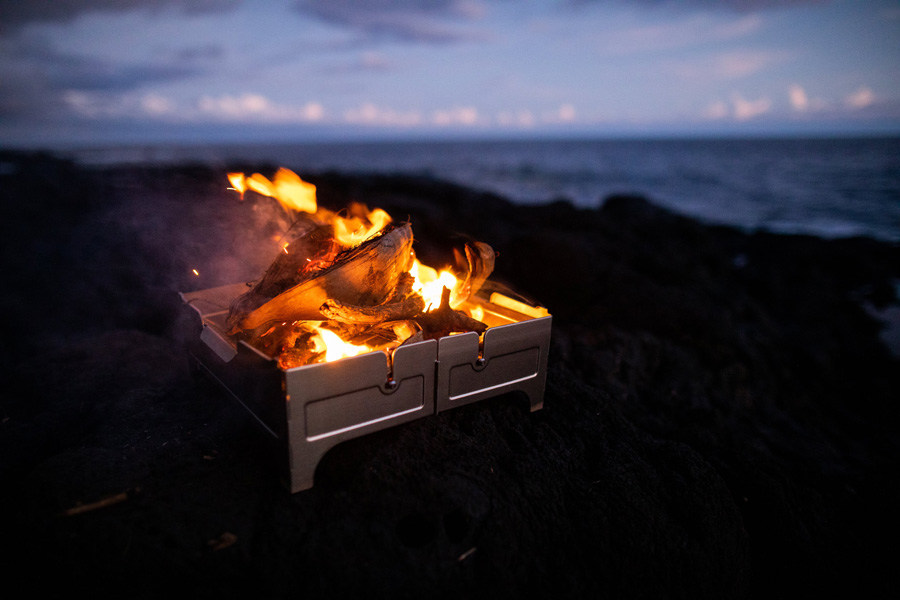 Wolf & Grizzly Fire Safe Ultralight Folding Firepit