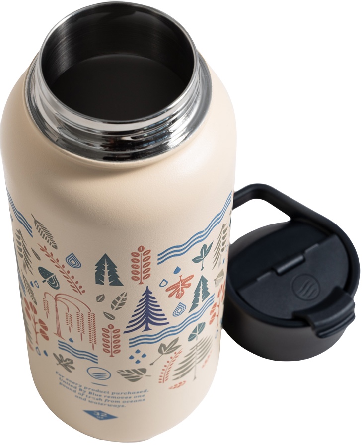 United By Blue Funky Forest Insulated Water Bottle