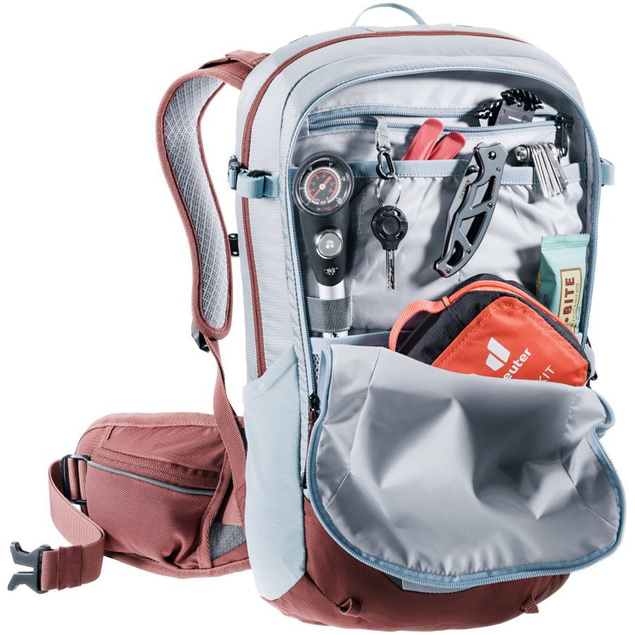 Back Protector Backpack Deuter Women's Flyt 12 SL Protector Backpack - Lightweight Mountain Bike Daypack Women's Protector Backpack