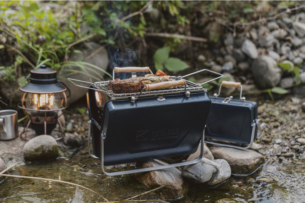 Kenluck Mini Grill Portable Camping BBQ