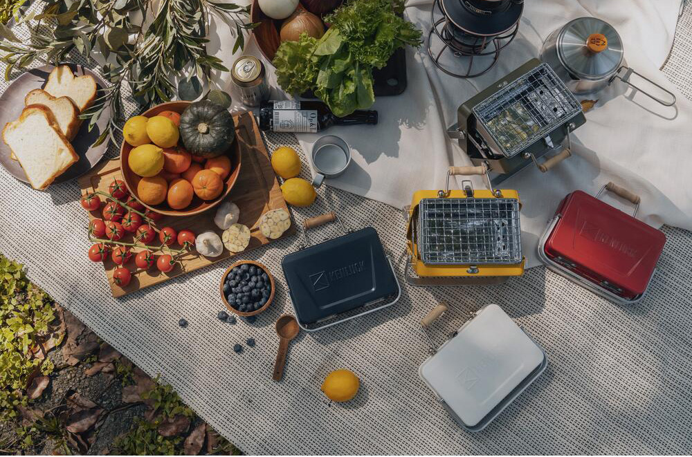 Kenluck Mini Grill Portable Camping BBQ