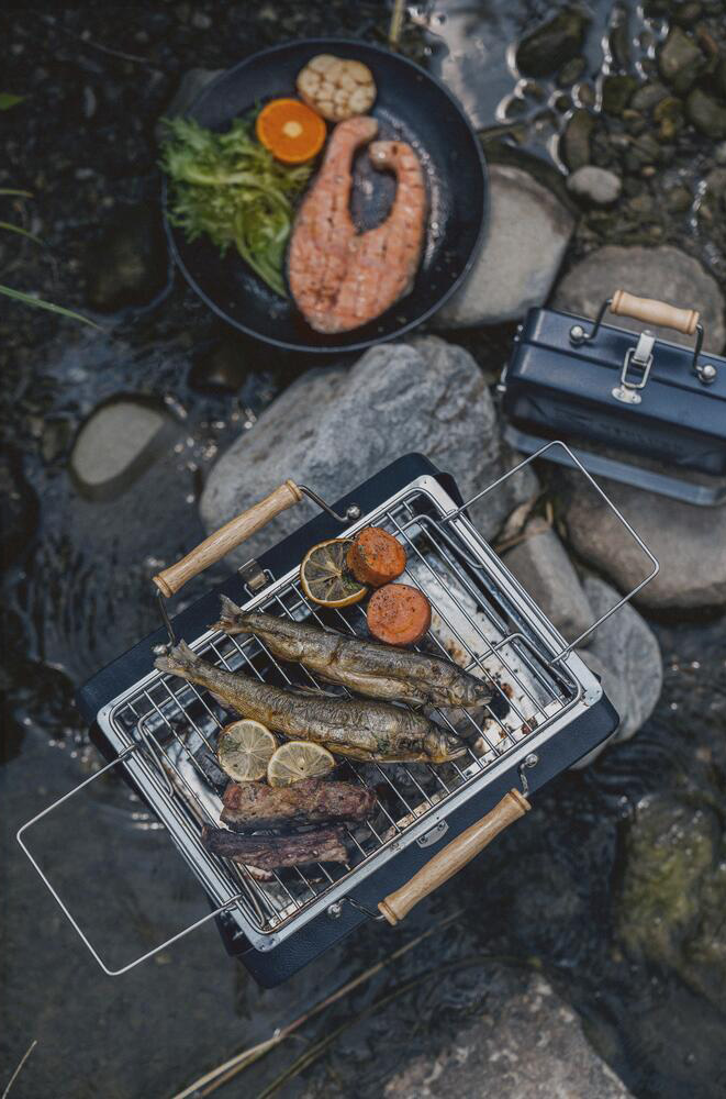 Kenluck Mini Grill Portable Camping BBQ