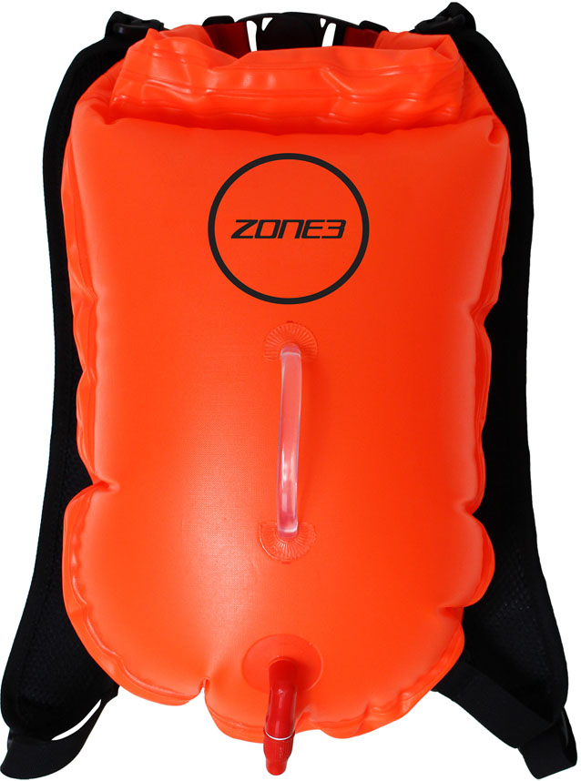 Zone3 Backpack Swim Safety Buoy 28 Tow Float Dry Bag