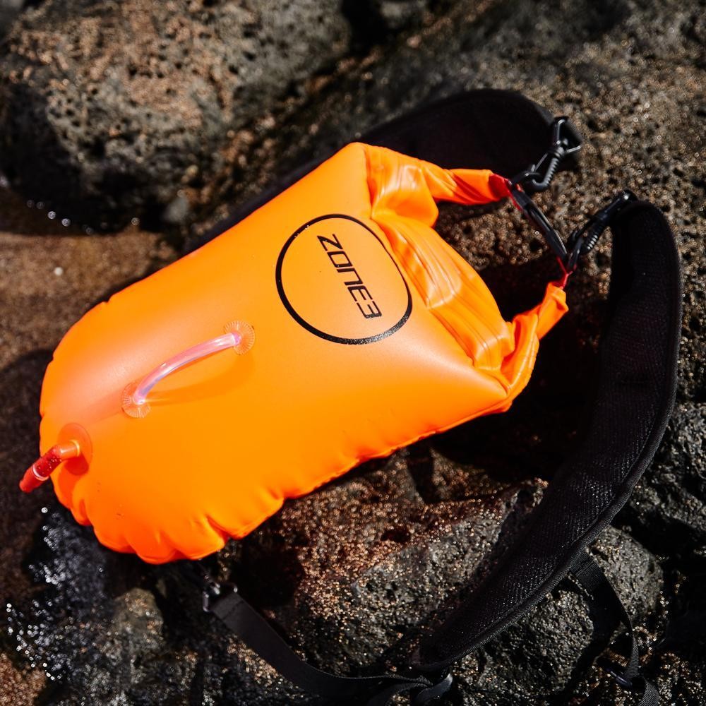 Zone3 Backpack Swim Safety Buoy 28 Tow Float Dry Bag