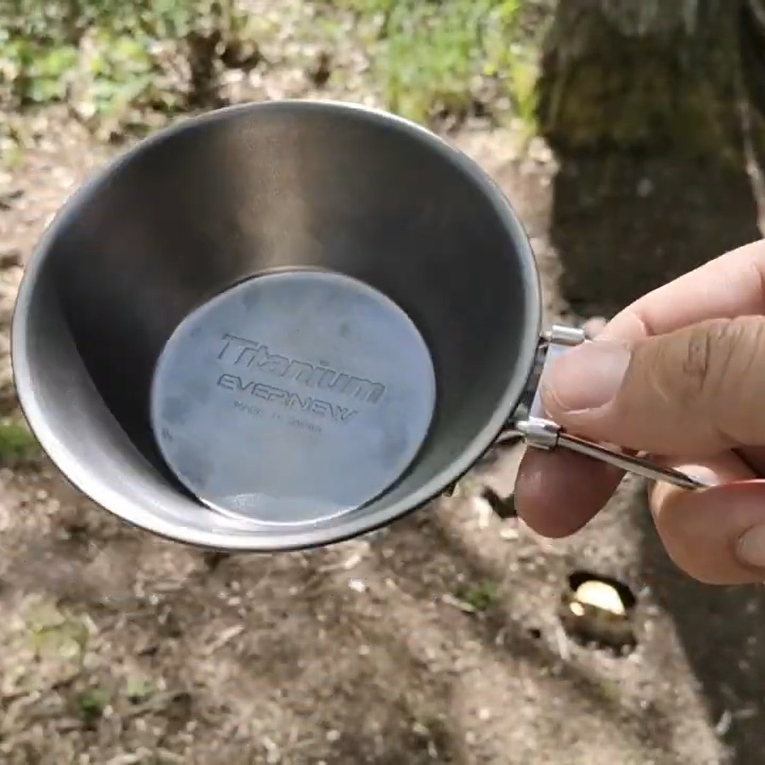 Evernew Titanium Sierra Cup Ultralight Backpackers Cup