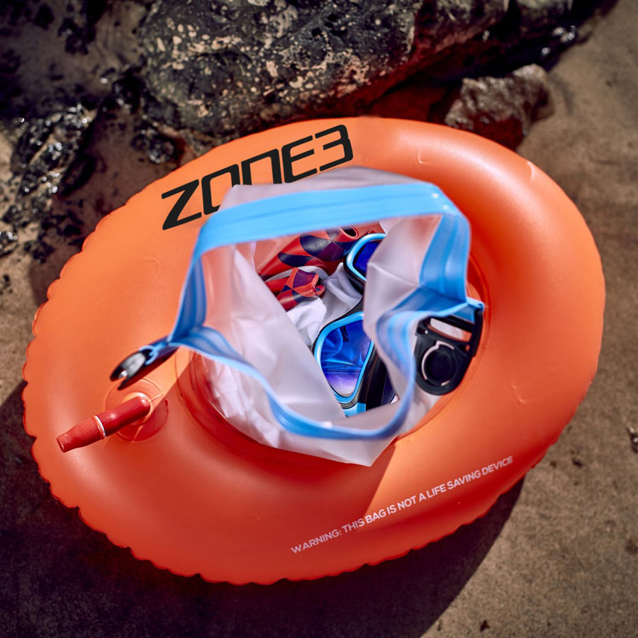 Zone3 On The Go Swim Saftey Buoy Tow Float Dry Bag