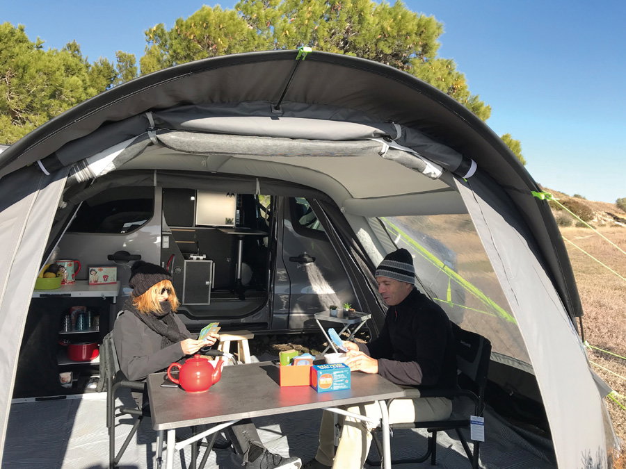 Summer Line Adventurer Air Inflatable Campervan Awning
