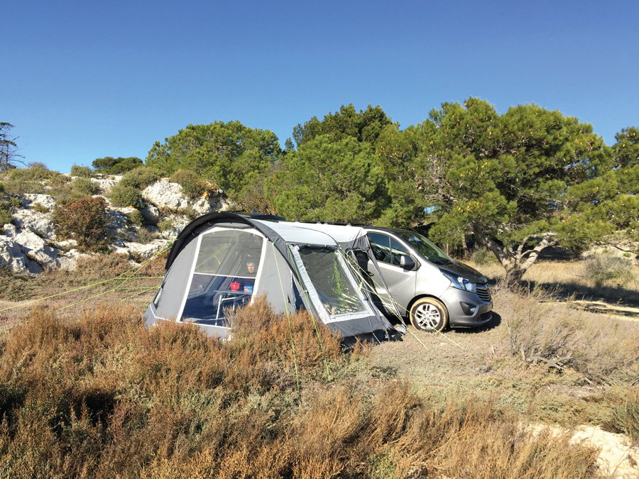 Summer Line Adventurer Air Inflatable Campervan Awning