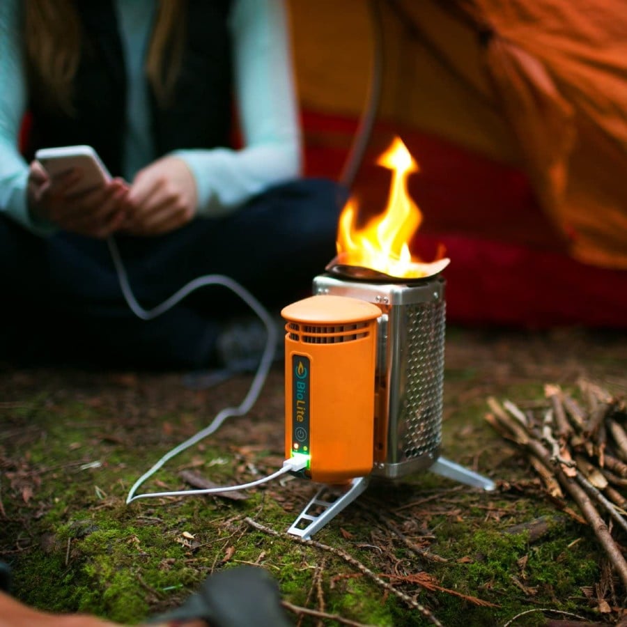 BioLite Campstove 2+ Woodburning Stove & USB Charger