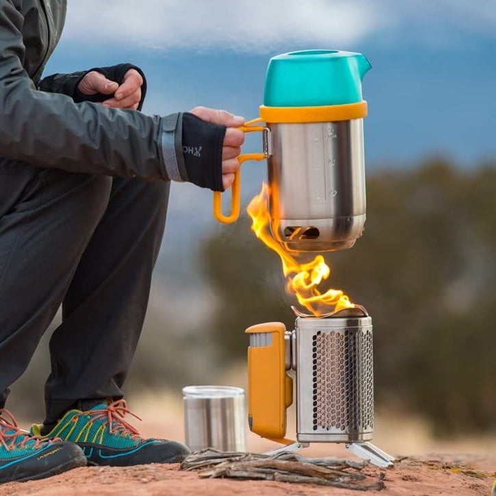 BioLite Campstove 2+ Woodburning Stove & USB Charger