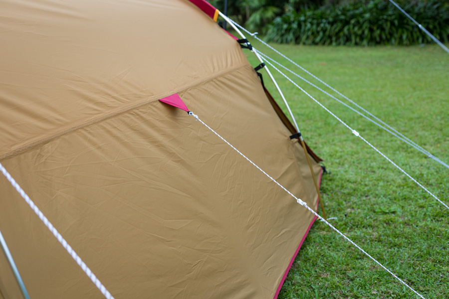 Snow Peak Vault Family Camping Tunnel Tent