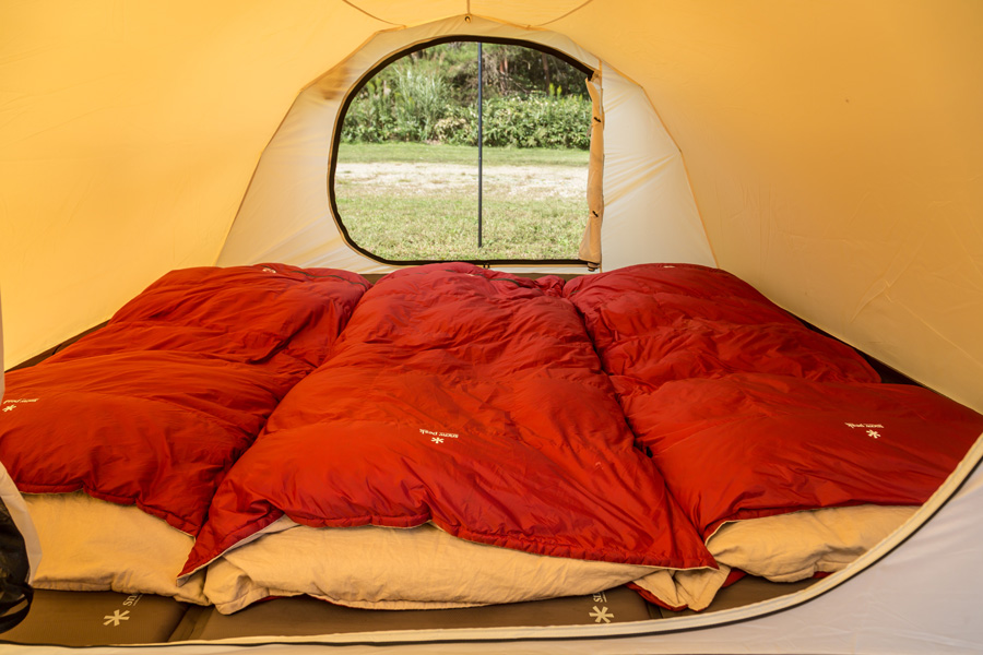 Snow Peak Vault Family Camping Tunnel Tent