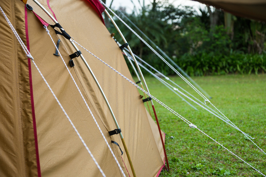 Snow Peak Vault Family Camping Tunnel Tent