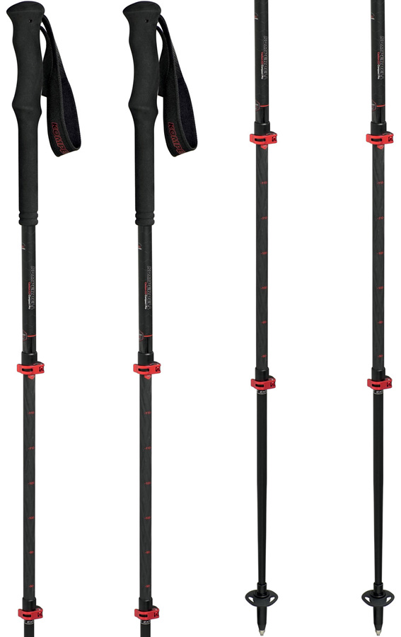 Komperdell Carbon Pro Compact Ultralight Hiking Poles