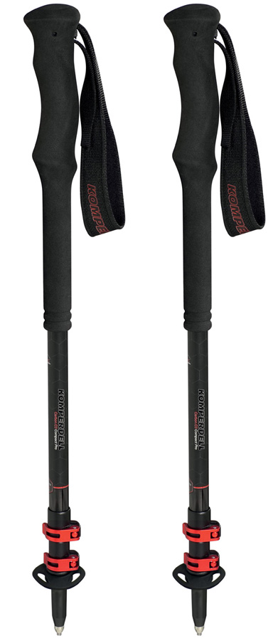 Komperdell Carbon Pro Compact Ultralight Hiking Poles