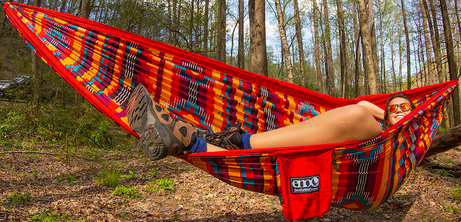 Eno DoubleNest Print Lightweight Hammock