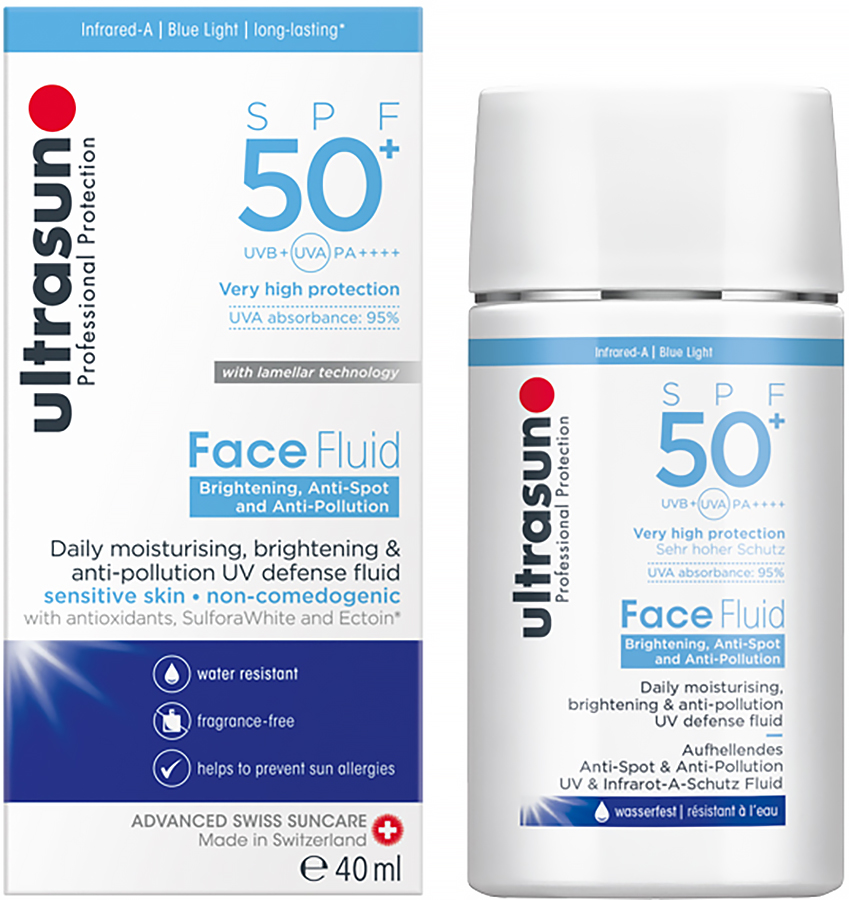 Ultrasun Face Fluid Sunscreen Anti-Pollution Lotion