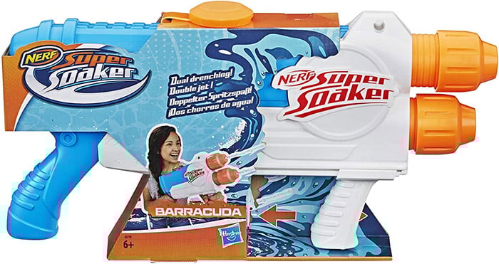 Nerf Barracuda Super Soaker, Water Blaster Pistol