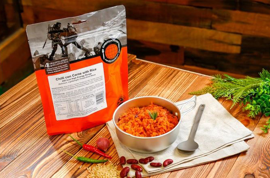 Expedition Foods Chilli Con Carne + Rice Camping & Hiking Meal