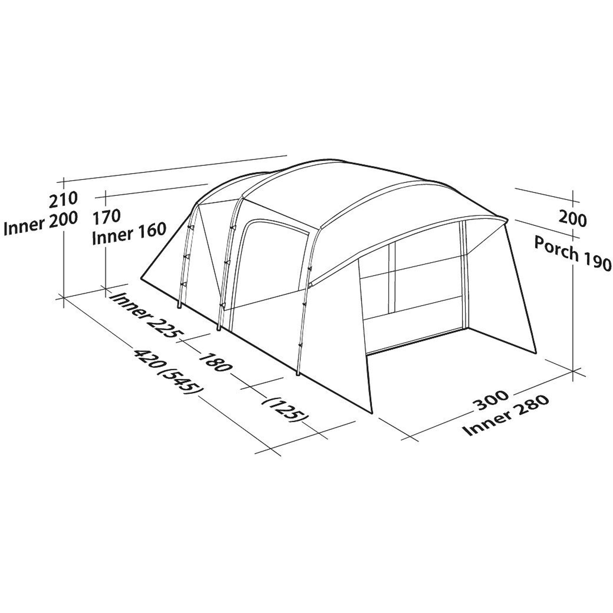 Robens Wolf Moon 5 XP Family Camping Tent