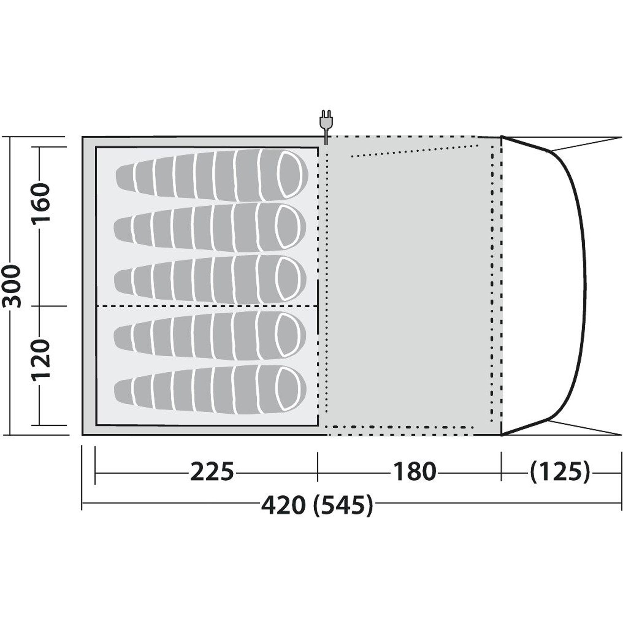 Robens Wolf Moon 5 XP Family Camping Tent