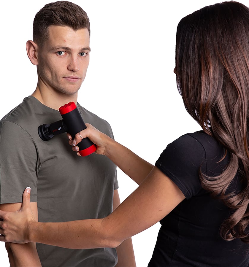 Pulseroll Mini Massage Gun Handheld Muscle Therapy Massager