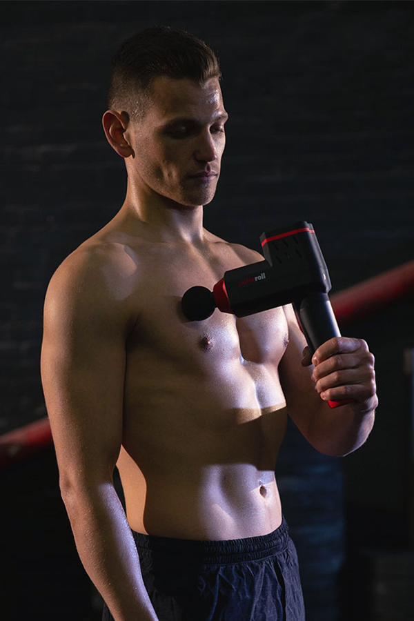 Pulseroll Percussion Massage Gun Handheld Muscle Therapy Massager