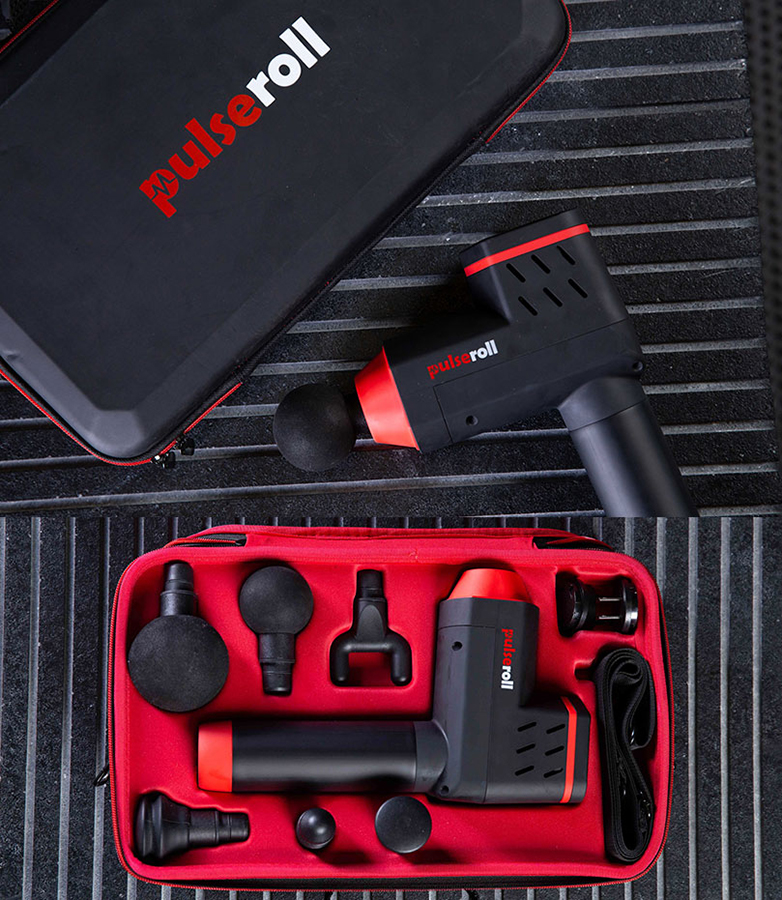 Pulseroll Percussion Massage Gun Handheld Muscle Therapy Massager