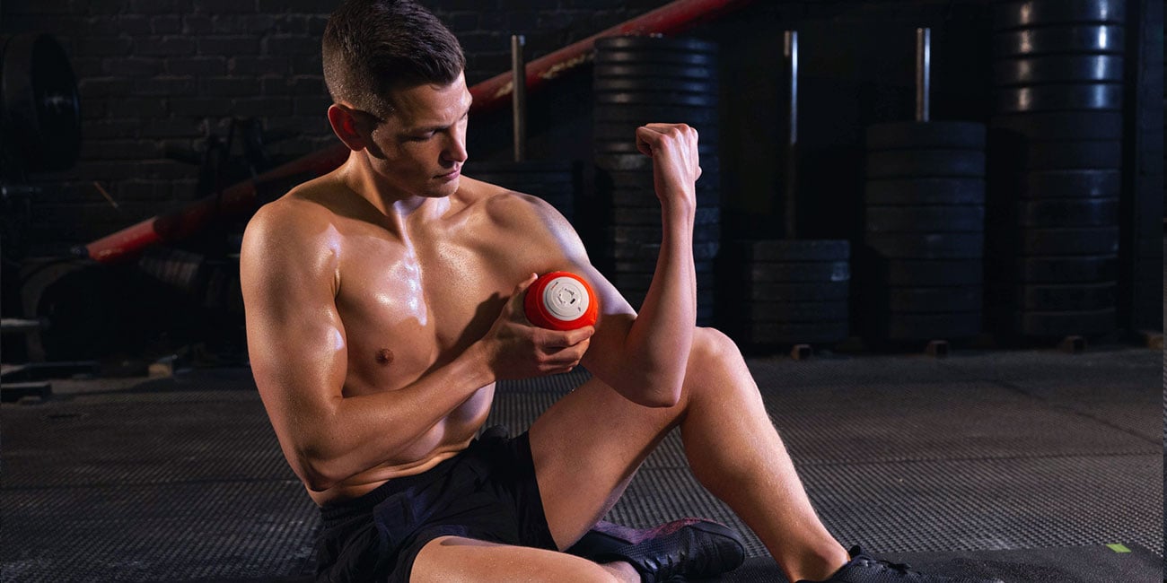 Pulseroll Single Vibrating Handheld Massage Ball Roller