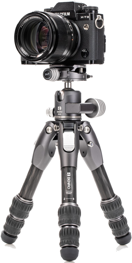 Benro Tortoise Travel Camera Tripod + Ballhead