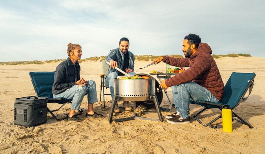 Solo Stove Grill Bundle Portable BBQ & Firepit Set