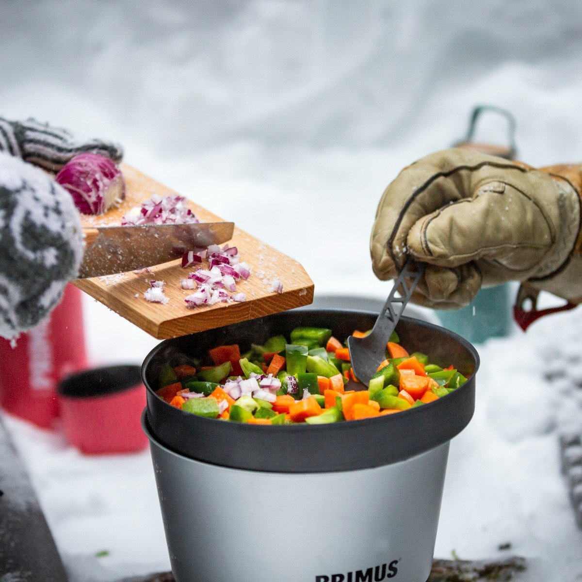 Primus Essential Pot Set 1.3L Camping Cookware Set