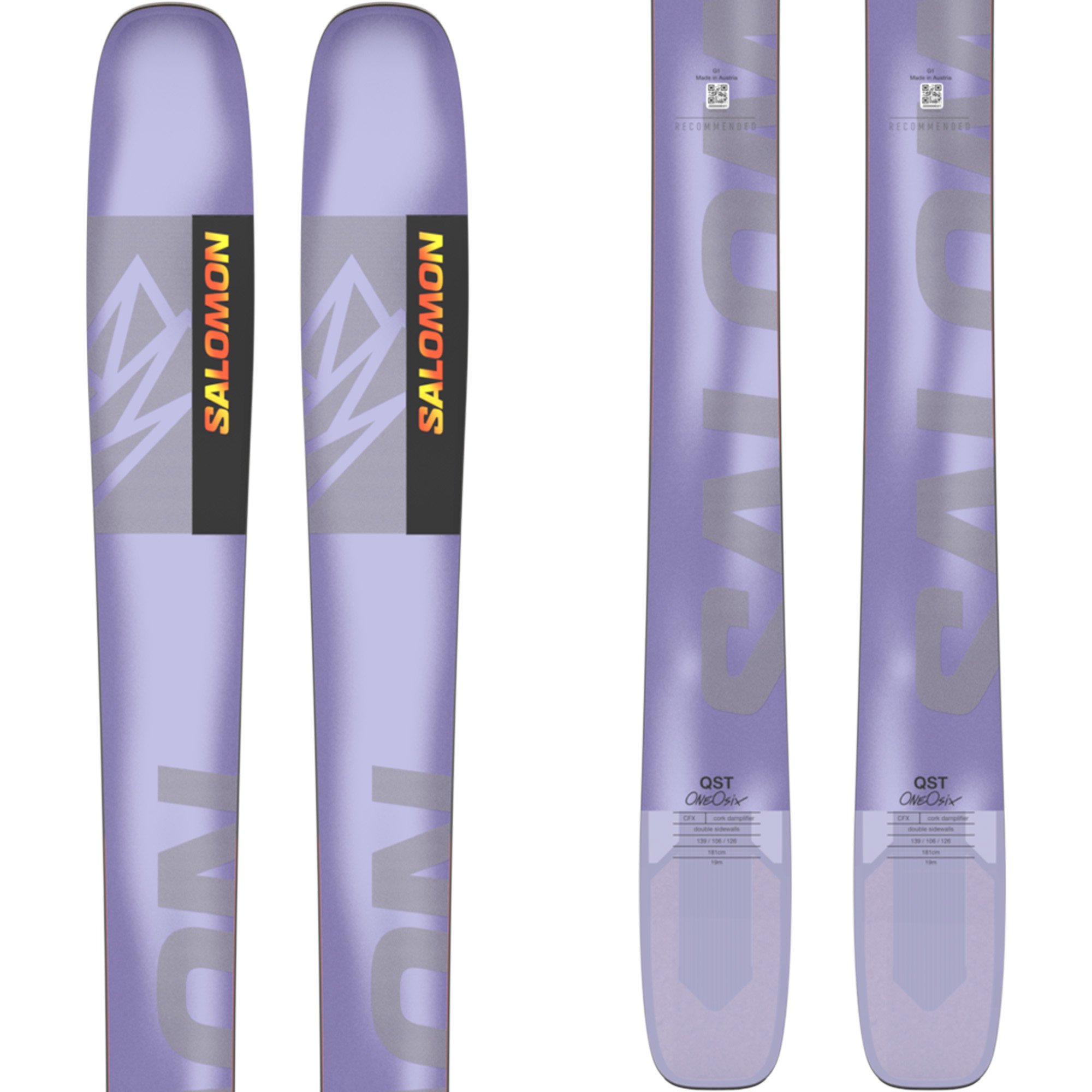 Salomon QST 106 Skis 2024 | Absolute-Snow