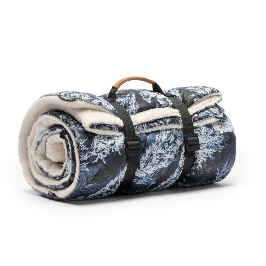 Rumpl Sherpa Puffy Fleece Camping Blanket