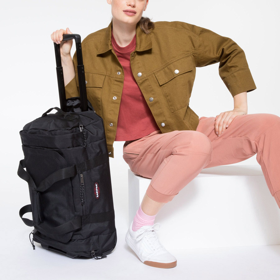 Eastpak Leatherface S + 41 Litres Two Wheel Duffel Bag