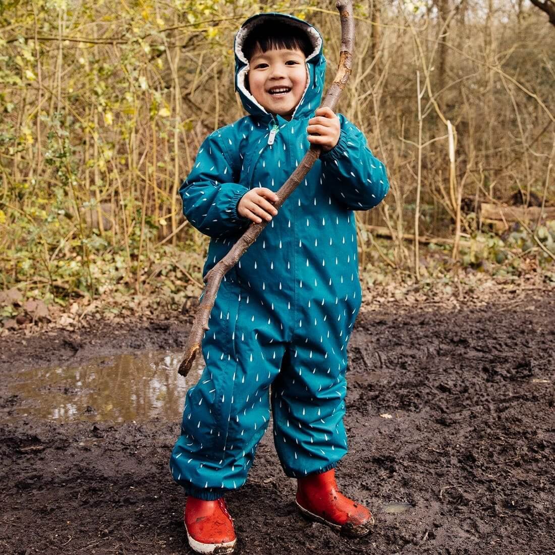 Muddy Puddles 3-in-1 Scampsuit Kids' Onesie