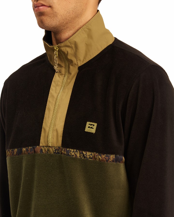Billabong Boundary Mock Lite Half-Zip Pullover Fleece