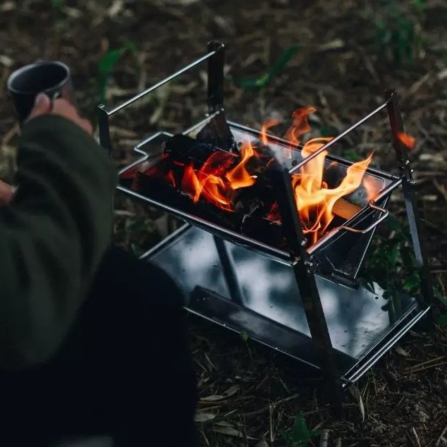 Snow Peak Tabiki Solo Portable Camping Firepit