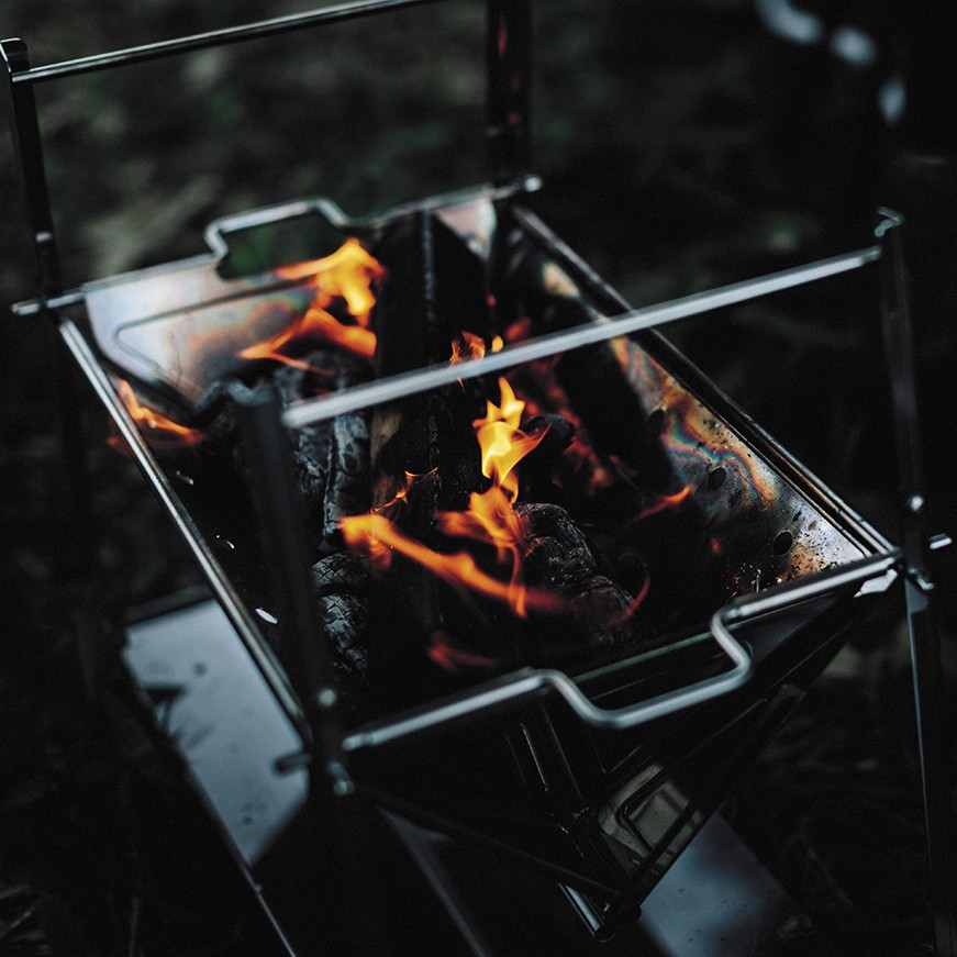 Snow Peak Tabiki Solo Portable Camping Firepit