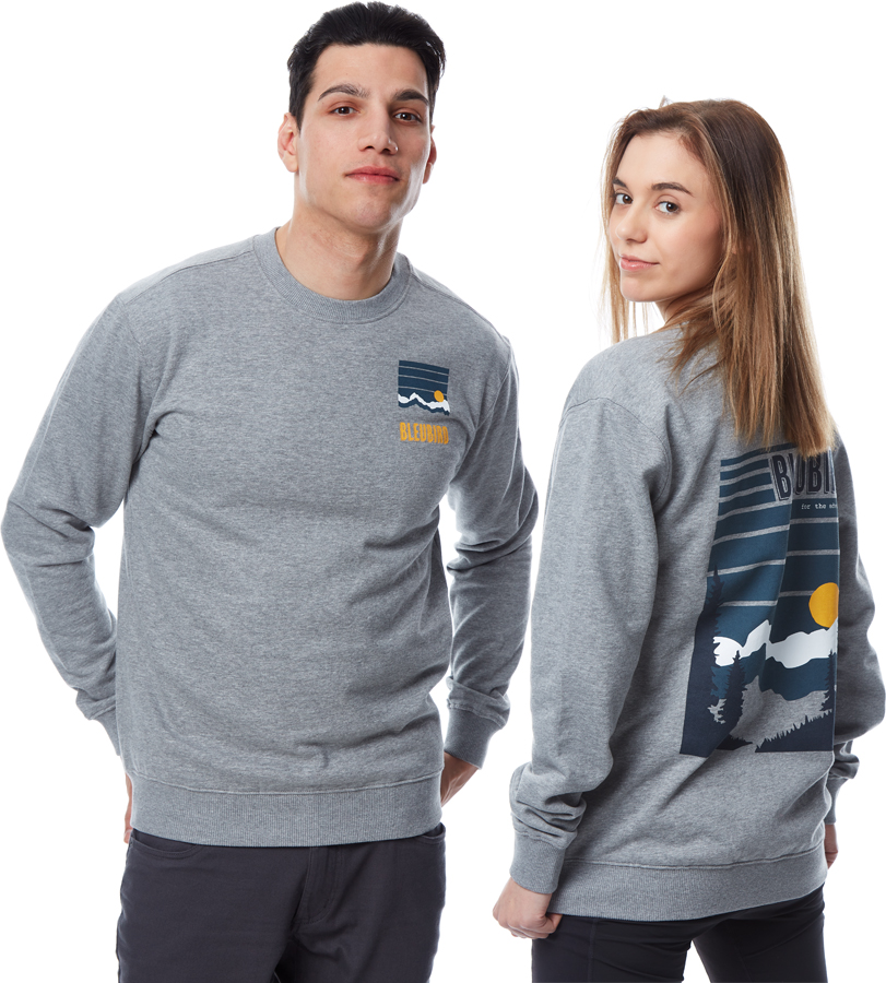 Bleubird Alpine Unisex Crew Sweatshirt