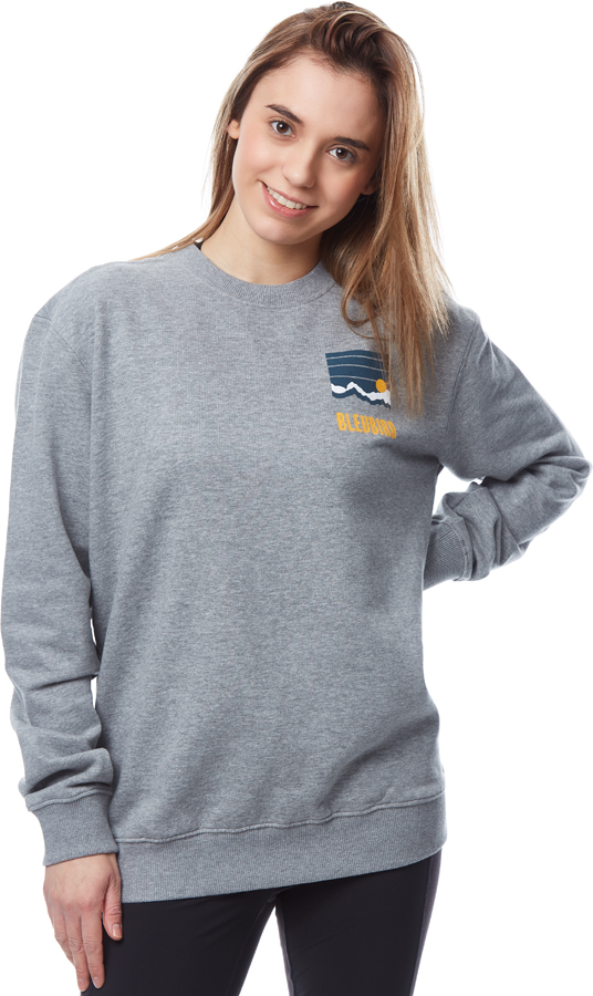 Bleubird Alpine Unisex Crew Sweatshirt
