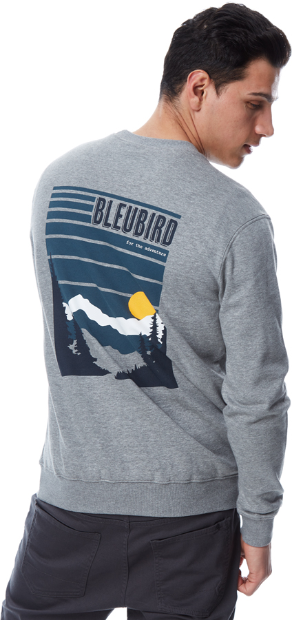 Bleubird Alpine Unisex Crew Sweatshirt