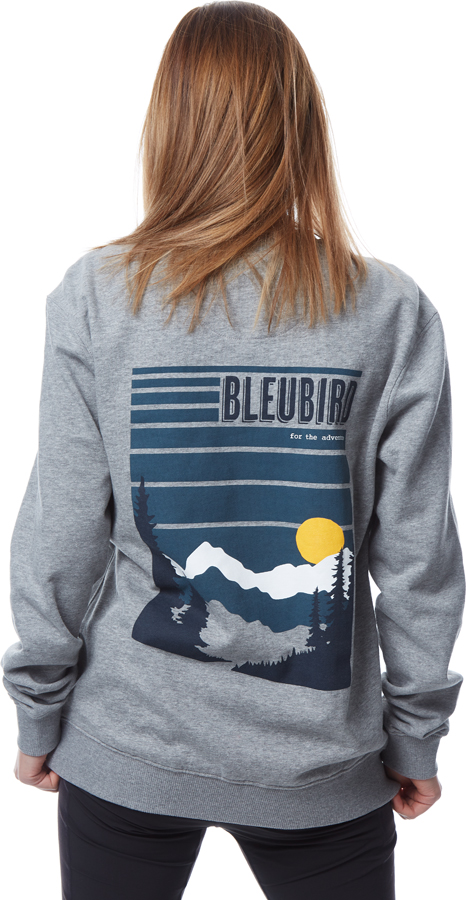 Bleubird Alpine Unisex Crew Sweatshirt