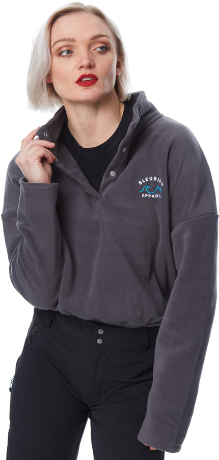 Bleubird Horizon Women's Cropped  Fleece