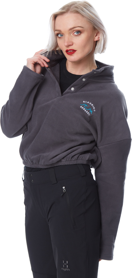 Bleubird Horizon Women's Cropped  Fleece