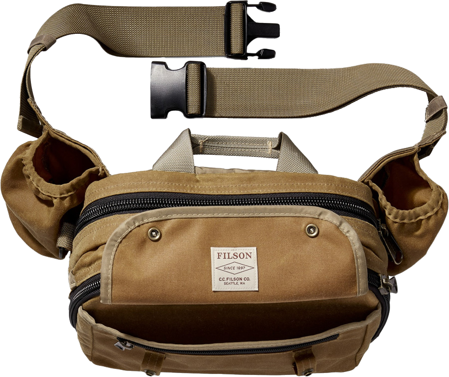 Filson Tin Cloth Fishing Pack Waist Pack/Bum Bag