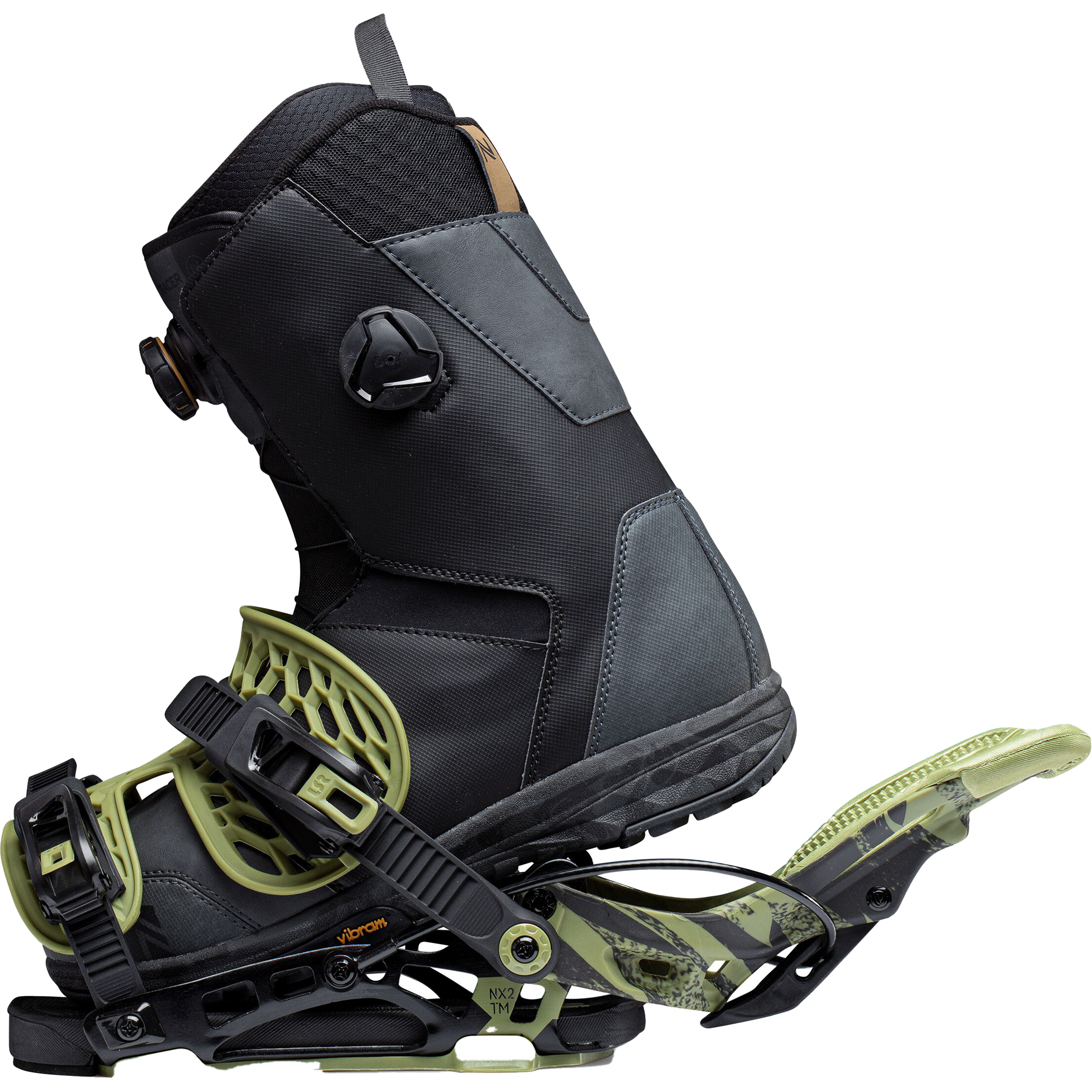 スノーボード Flow NX2-GT Fusion Flow NX2-GT Fusion Snowboard Binding - Snowboard