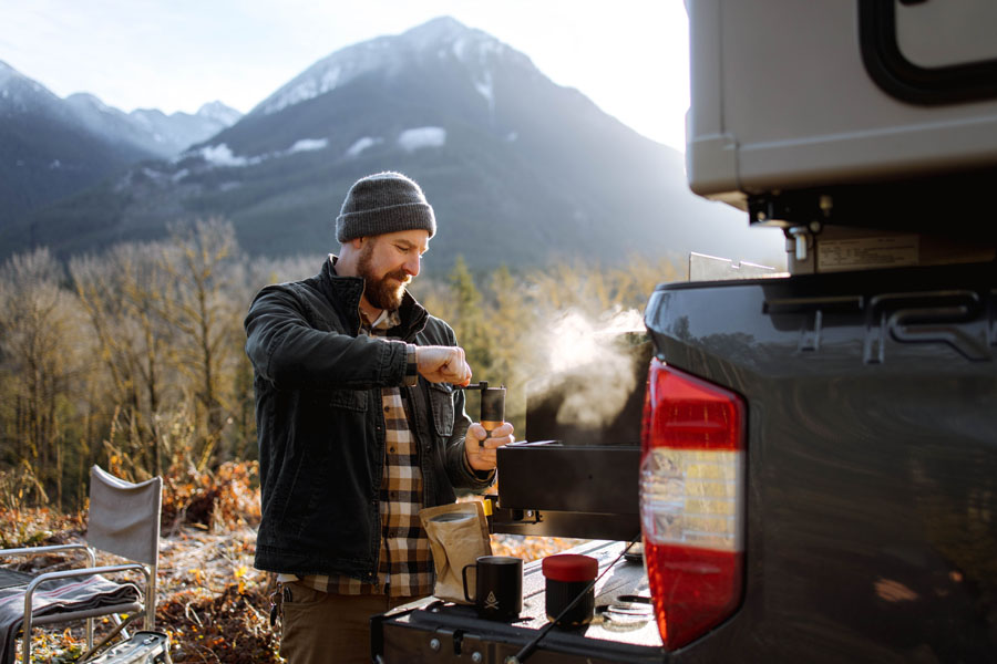VSSL Java Travel & Camping Coffee Grinder