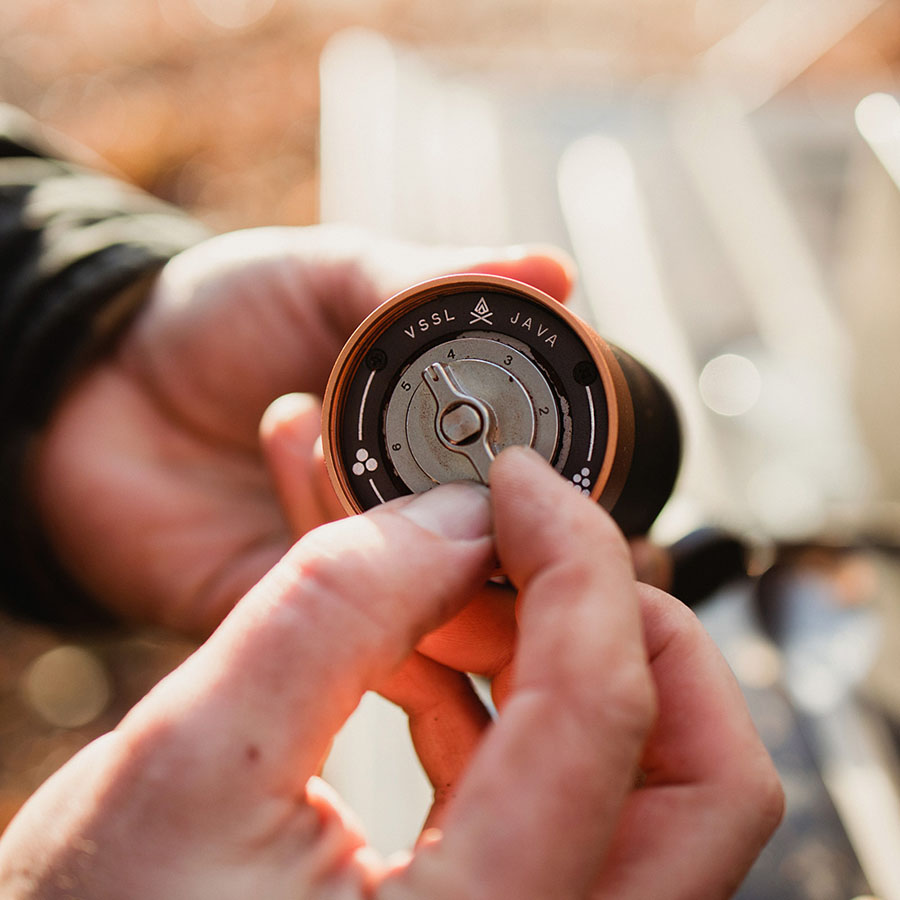 VSSL Java Travel & Camping Coffee Grinder
