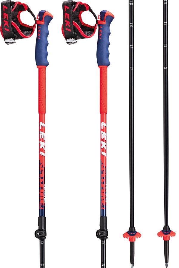 Leki Spitfire Vario S Ski Poles | Absolute-Snow